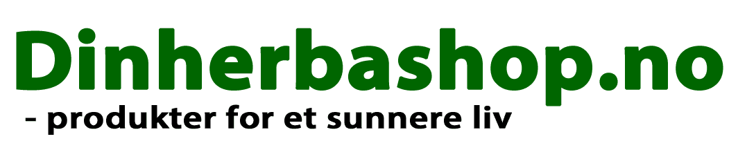 Logo Dinherbashop.no - Produkter for et sunnere liv